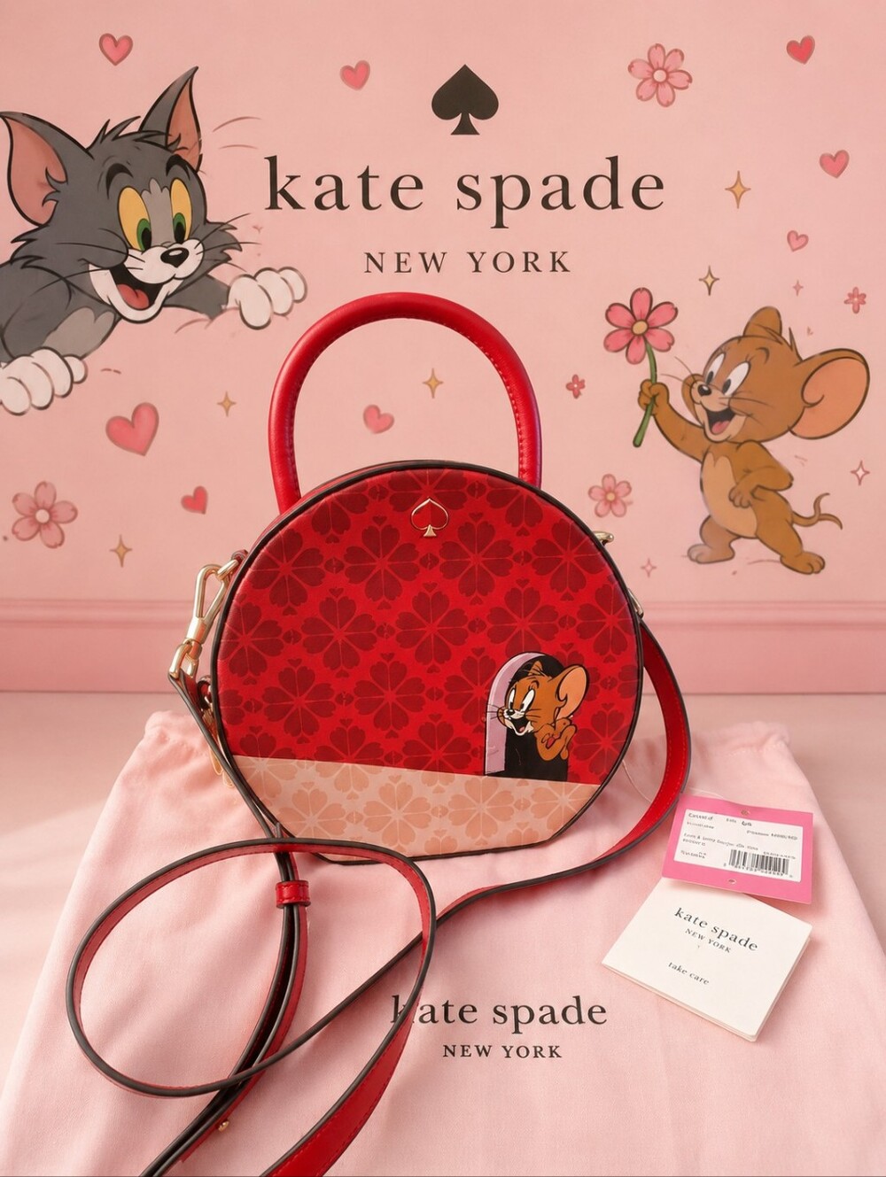 Kate Spade Tom & Jerry Canteen Bag